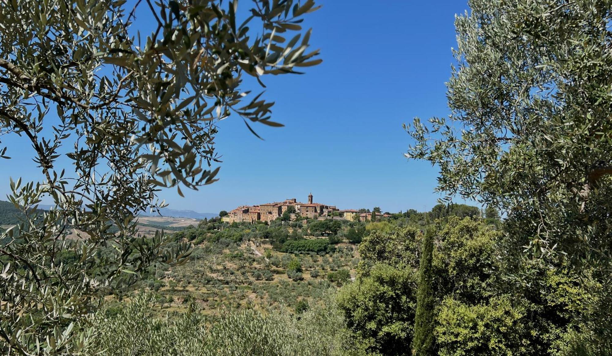 La Chiusa Dei Monaci Castelmuzio Luaran gambar