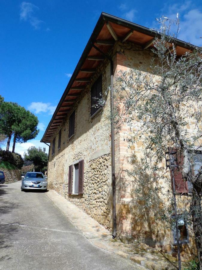 La Chiusa Dei Monaci Castelmuzio Luaran gambar
