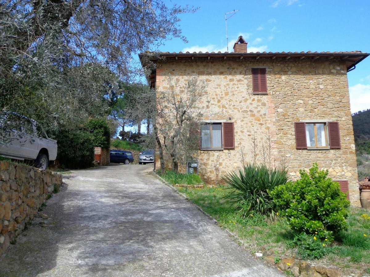 La Chiusa Dei Monaci Castelmuzio Luaran gambar