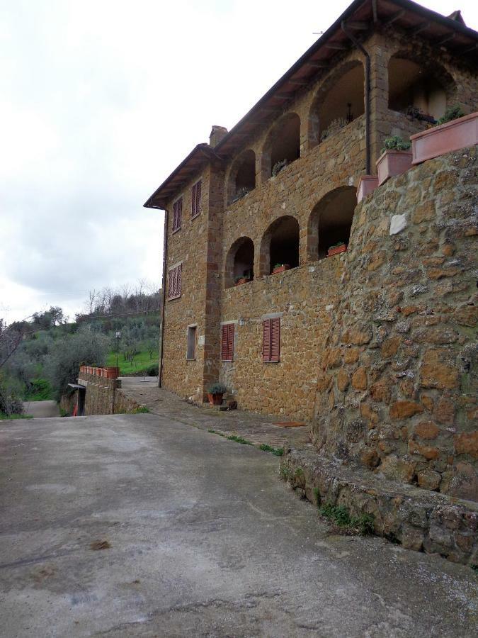 La Chiusa Dei Monaci Castelmuzio Luaran gambar