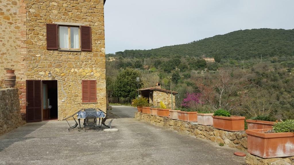 La Chiusa Dei Monaci Castelmuzio Luaran gambar