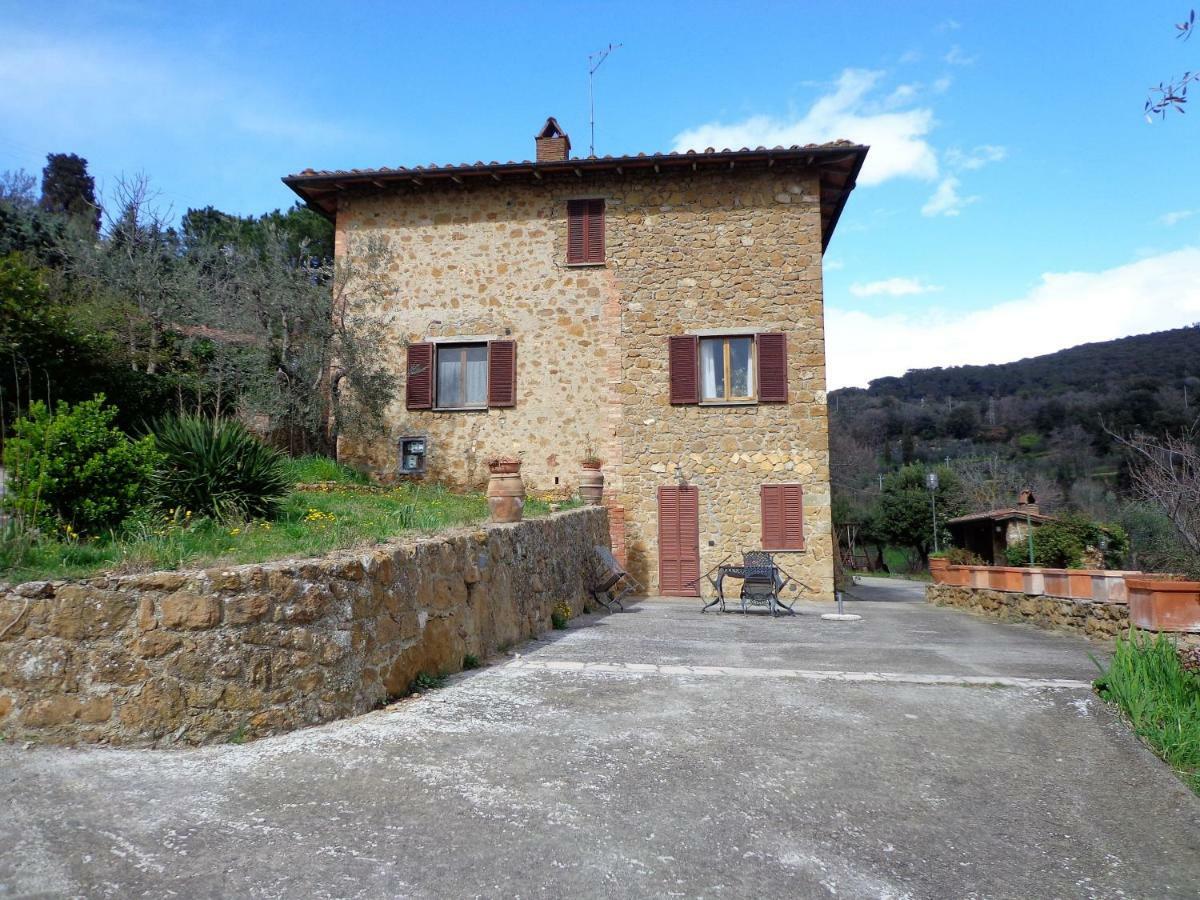 La Chiusa Dei Monaci Castelmuzio Luaran gambar