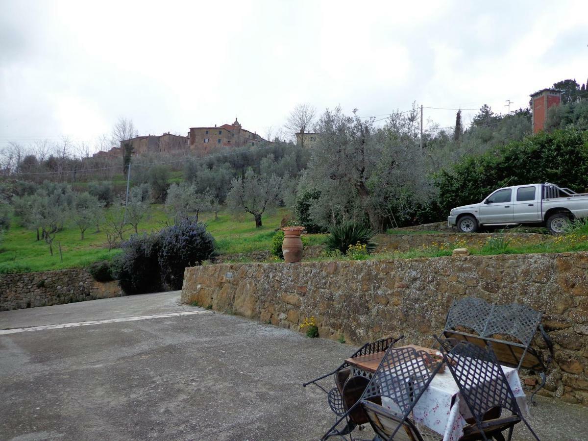 La Chiusa Dei Monaci Castelmuzio Luaran gambar