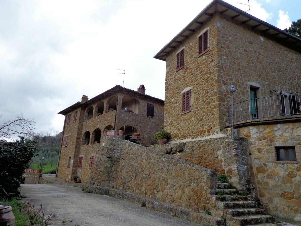 La Chiusa Dei Monaci Castelmuzio Luaran gambar